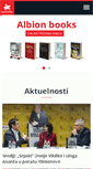 Mobile Screenshot of albionbooks.rs
